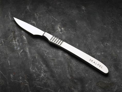 Handmade Skalpel Steak Knife Is Inspired By A Surgeons Scalpel Chef Life