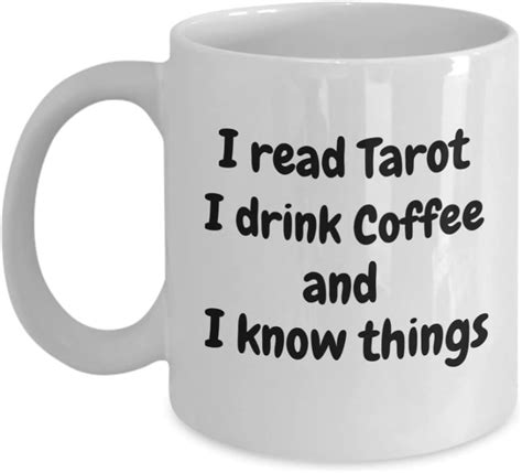 Tarot Coffee Mugs Funny Tarot Mugs Tarot Coffee Cup