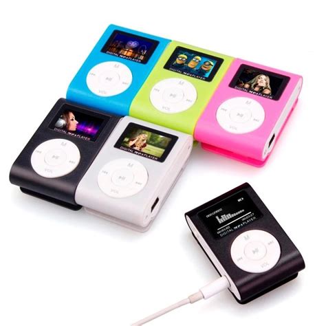 Portable Mini Clip MP3 Player Sport Music Player Walkman Mp3 with TF ...