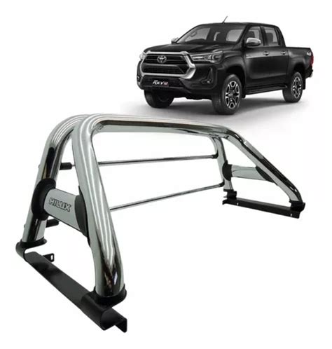 Santo Antônio Duplo Cromado Toyota Hilux 2020 2021 2022 2023 Frete grátis