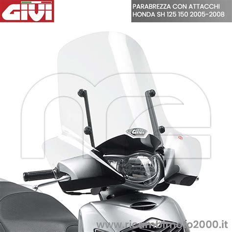 Parabrezza E Cupolini Parabrezza Medio Givi Honda Sh