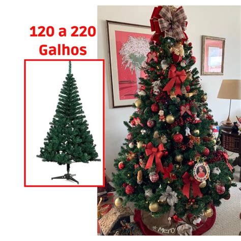 Arvore De Natal Verde Pinheiro 120 Galhos E Base 120cm Shopee Brasil