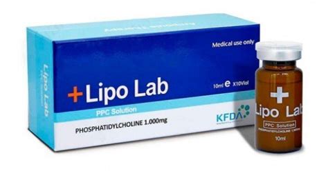 Lipo Lab Ppc Solution Lipolysis For Body Korea Injection Use 1box 10 Ampoules