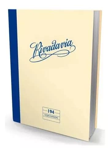 Cuaderno Rivadavia 16x21 Tapa Carton Dura 194 Hojas MercadoLibre