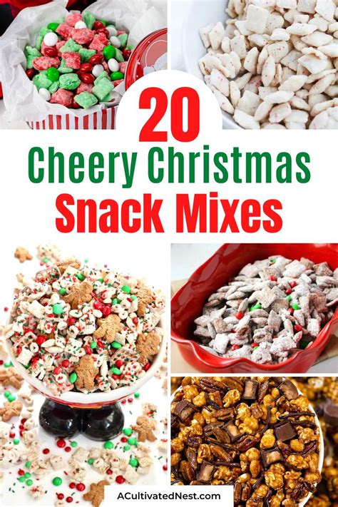 Delicious and Easy Christmas Snack Mix Recipes