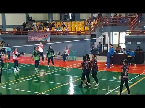 Bola Voli Putri Popwilda Kota Cimahi Vs Kota Bekasi Set Youtube