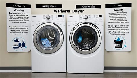 Ideal Washer & Dryer Capacity Chart Guide - Machine Answered