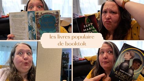 Je Lis Les Livres Populaires De Tik Tok Booktok Vlog Lecture YouTube