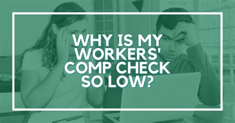 Why Is My Workers Comp Check So Low Here S What To Know