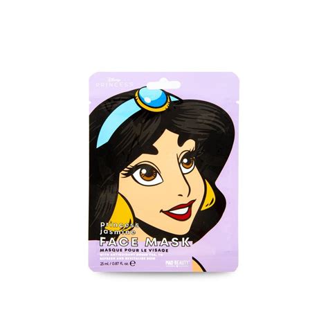 Mad Beauty Disney Princess Jasmine Sheet Face Mask 25ml 087 Fl Oz