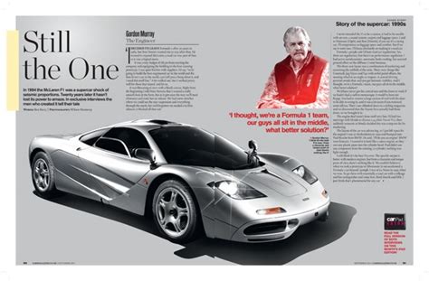 Car Infographic 11 Amazing Facts About The Mclaren F1 Car Magazine