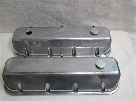 Aluminum Big Block Chevy 454502 Tall Valve Covers Ebay