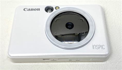 ジャンク品 Canon インスタントカメラ スマホプリンター iNSPiC ZV 123 PW パールホワイト A1211