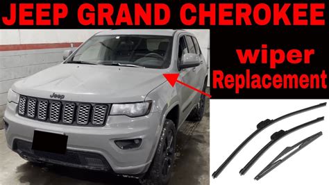 Jeep Grand Cherokee Wiper Blade Replacement Wk2 Youtube