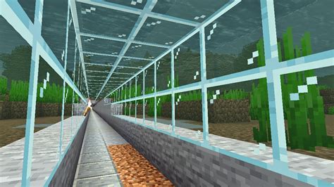 The Underwater Tunnel Minecraft 117 Youtube