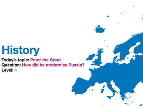 History Peter The Great Teaching Resources