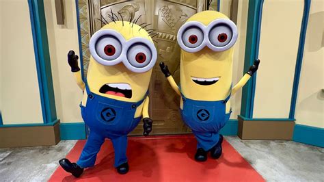 Minions Meet Greet At New Minion Land Universal Studios Orlando