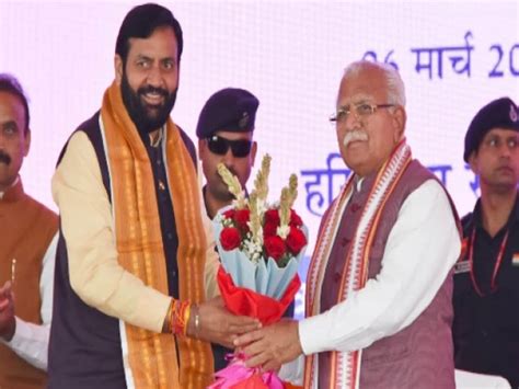 Who Is Nayab Saini Chief Minister Of Haryana New Cm After Manohar Lal