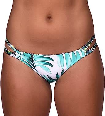 Body Glove Tropi Cal Parte Inferior De Bikini Reversible Bali Lagoon