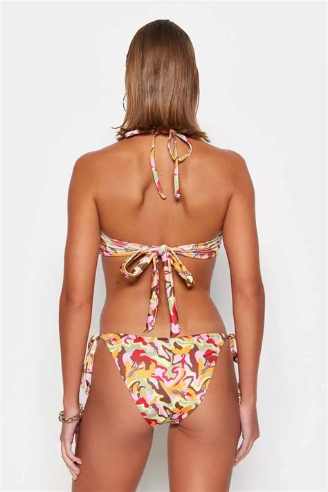 Buy Trendyol Tie Side Bikini Bottom 2024 Online ZALORA Singapore