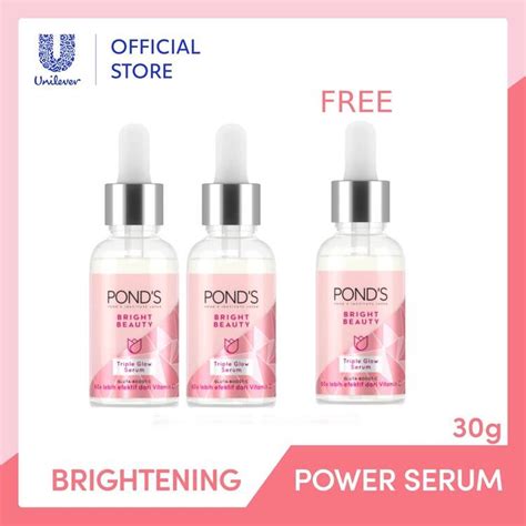 Jual Ponds Bright Miracle Ultimate Clarity Serum 30g Multi Pack Isi 3