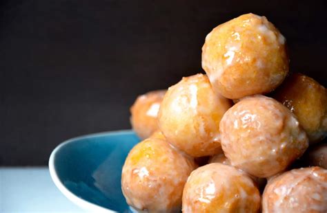 Easy Homemade Glazed Doughnut Holes Just A Taste