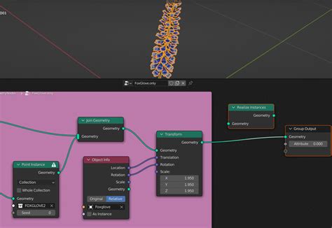 Geometry Nodes How To Realize Instances With Material Materials And Textures Blender