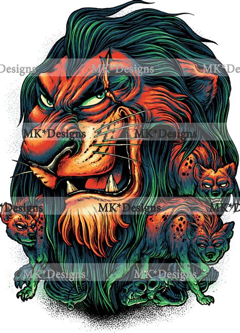 King Of Lions Dtf Transfer Mk Designs Fabric