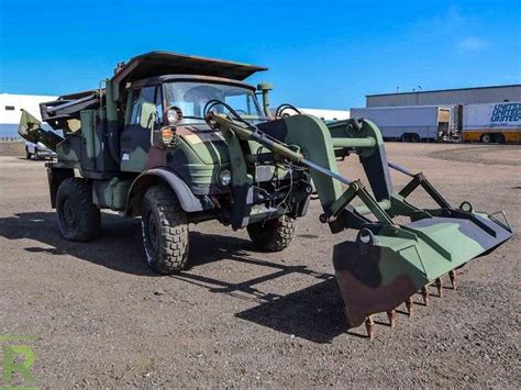 Unimog Ud03ka 4wd Loaderbackhoe Roller Auctions