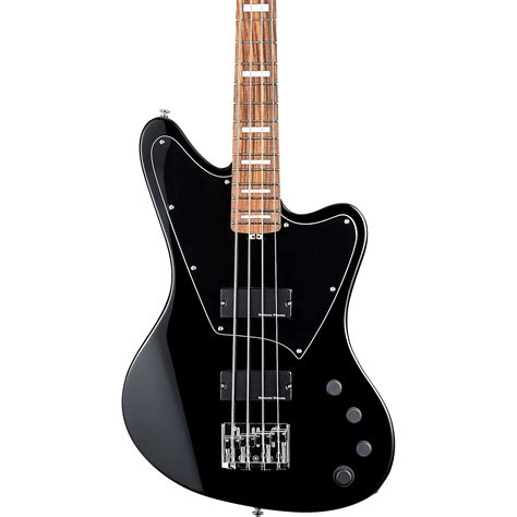 Esp Ltd Gb 4 Bass Black Black Pickguard Musician S Friend