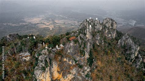 landscape with fog Stock Photo | Adobe Stock