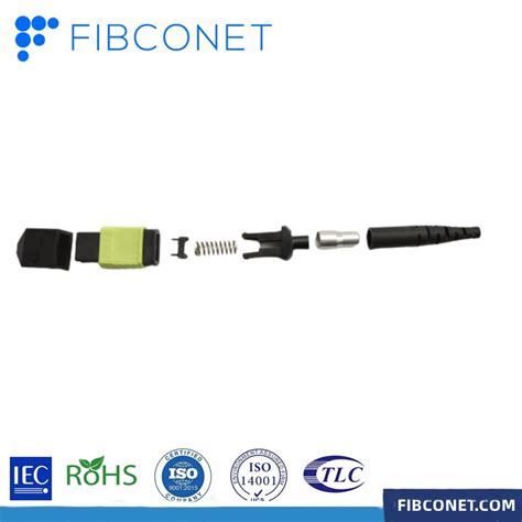 Ftth Mpo Mtp Cores Round Type Optical Fibre Optic Connector Kits