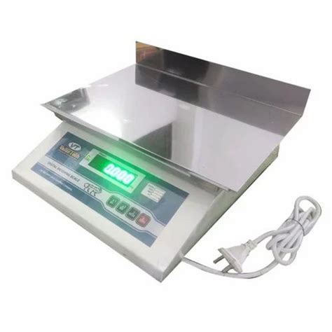 Value Tech Stainless Steel 25kg Table Top Electronic Weighing Scale