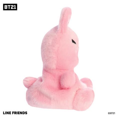 Aurora Mini Pink Bt21 Palm Pals 5 Inch Cooky Lovable Stuffed Doll One