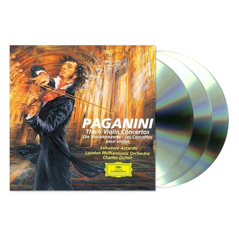 Paganini: The 6 Violin Concertos (3CD) by Salvatore Accardo | Classics ...
