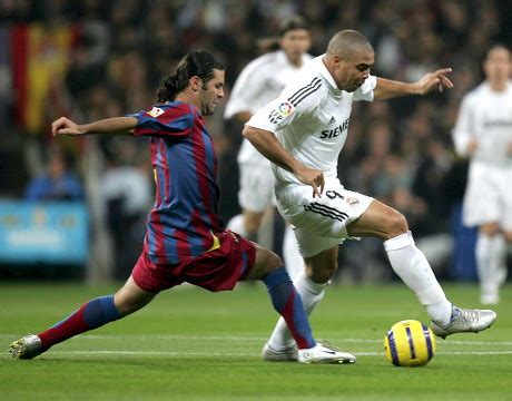 Real Madrid Brazilian Striker Ronaldo Luis Editorial Stock Photo