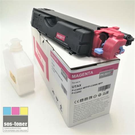 Toner Magenta für Utax P C3062i MFP P C3066i MFP kompatibel zu PK