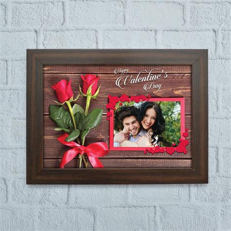 Rosy Wooden Photo Frame Personalized Photo Frames