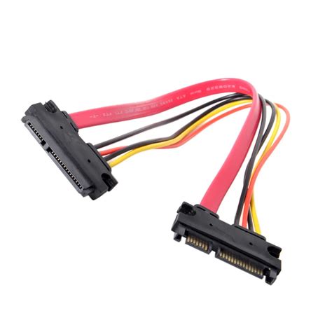 Cablecc Cy Sata Iii Pin Sata Male To Female Data Power