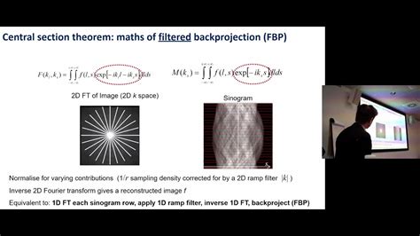 Image Reconstruction FBP Filtered Backprojection Basics X Ray