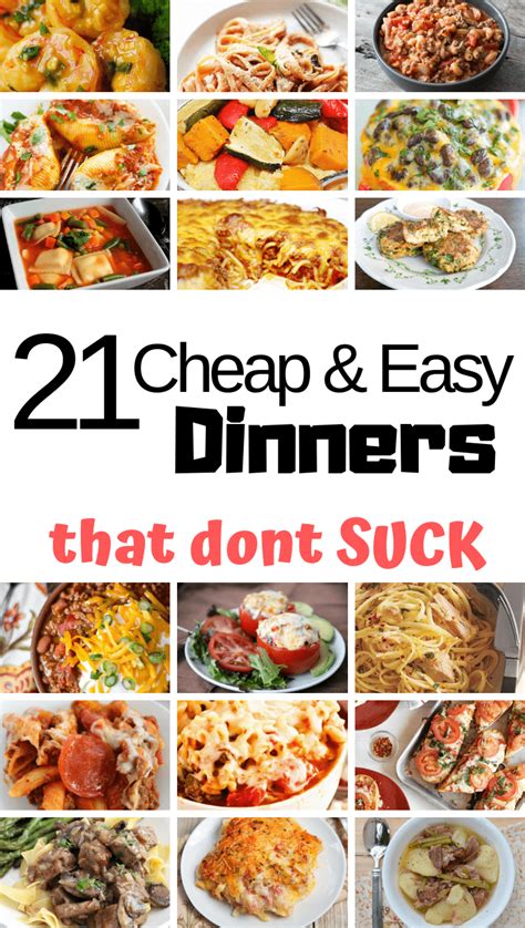 The Cheapest Meal Ideas 🤑 Easy Cheap Dinner Ideas Cheap Healthy