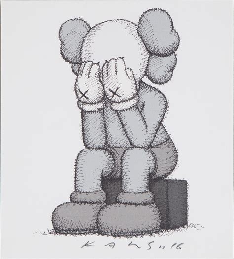 Sketch Kaws Drawing