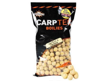 Dynamite Baits Boilies CarpTec Garlic Cheese 15 Mm 1 Kg Na Soutoku