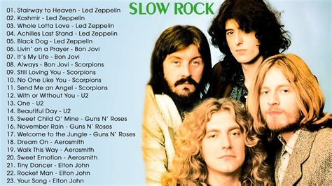 Best Slow Rock Ballads 80 S 90 S Led Zeppelin Scorpions Bon Jovi