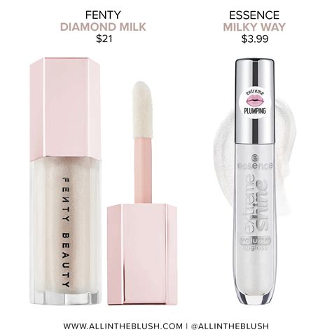 Fenty beauty diamond milk gloss bomb dupes – Artofit