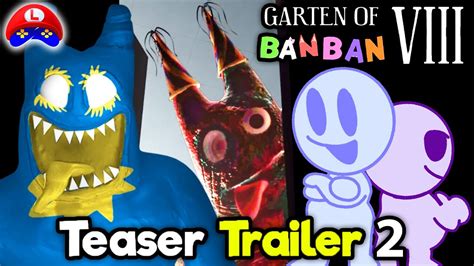 Garten Of Banban New Official Teaser Trailer Is Finally Near With