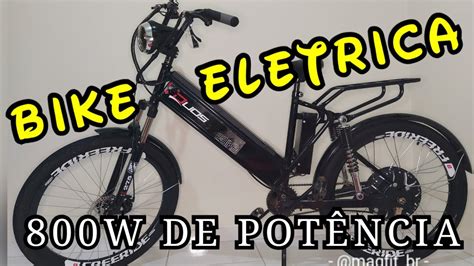 BIKE ELÉTRICA DUOS CONFORT FULL 800W E BIKE PARTE 1 YouTube