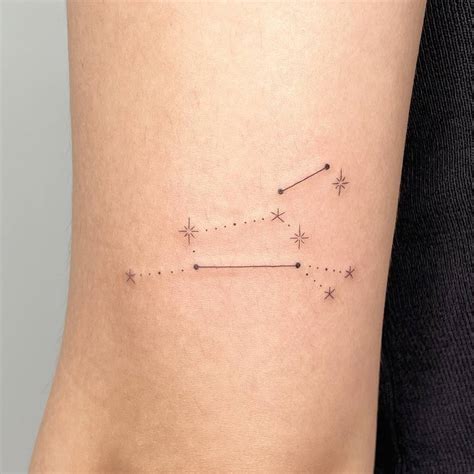 Minimalist Leo Constellation Tattoo: Small & Simple Design Ideas