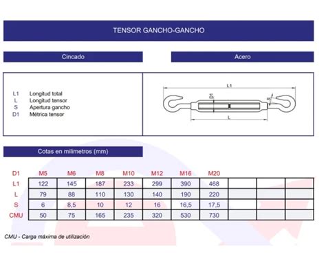 Tensor Din Gancho Gancho Cincado