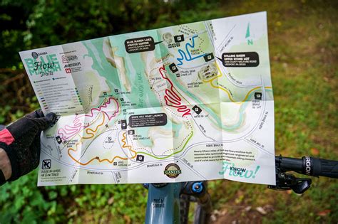 Blue Marsh Flow Trail Map Design - VFC Design, Marketing, Illustration ...